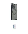 ieg™ iPhone 15 Pro Kılıf Zirve Doku Prime - Siyah Bilvis 0.18mm Plus Cam Ekran Koruyucu