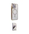 ieg™ iPhone 15 Pro Kılıf Zirve Doku Prime - Siyah Bilvis 3D Mat Cam Ekran Koruyucu
