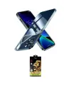 ieg™ iPhone 15 Pro Kılıf Zirve Doku - Siyah Buffer Cam Ekran Koruyucu