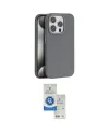 ieg™ iPhone 15 Pro Kılıf Zirve Modern Prime - Şeffaf Royal Nano Ekran Koruyucu