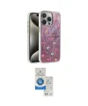 ieg™ iPhone 15 Pro Kılıf Zirve Modern Prime - Şeffaf Royal Nano Ekran Koruyucu