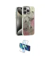 ieg™ iPhone 15 Pro Kılıf Zirve Modern Prime - Siyah 3D Antistatik Seramik Nano Ekran Koruyucu