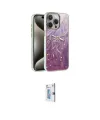 ieg™ iPhone 15 Pro Kılıf Zirve Modern Prime - Siyah Bilvis 0.18mm Plus Cam Ekran Koruyucu