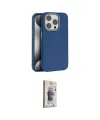 ieg™ iPhone 15 Pro Kılıf Zirve Modern Prime - Siyah Bilvis 3D Cam Ekran Koruyucu