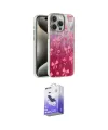ieg™ iPhone 15 Pro Kılıf Zirve Modern Prime - Siyah Bilvis 5in1 5D Magic Hayalet Cam Ekran Koruyucu