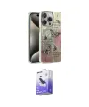 ieg™ iPhone 15 Pro Kılıf Zirve Modern Prime - Siyah Bilvis 5in1 5D Magic Hayalet Cam Ekran Koruyucu