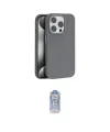ieg™ iPhone 15 Pro Kılıf Zirve Modern Prime - Siyah Joko Magic 5D Cam