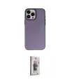 ieg™ iPhone 15 Pro Max Kılıf Ahenk Çizgi Prime - Siyah Bilvis 3D Cam Ekran Koruyucu