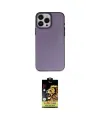ieg™ iPhone 15 Pro Max Kılıf Ahenk Çizgi Prime - Siyah Buffer Cam Ekran Koruyucu