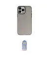 ieg™ iPhone 15 Pro Max Kılıf Ahenk Çizgi Prime - Siyah Joko Magic 5D Cam