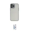 ieg™ iPhone 15 Pro Max Kılıf Ahenk Çizgi Serisi - Siyah Bilvis 0.18mm Plus Cam Ekran Koruyucu