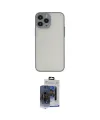ieg™ iPhone 15 Pro Max Kılıf Ahenk Çizgi Serisi - Siyah Vanessa Magic Cam