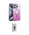 ieg™ iPhone 15 Pro Max Kılıf Ahenk Doku Özel Seri - Siyah Bilvis 3D Cam Ekran Koruyucu