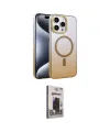 ieg™ iPhone 15 Pro Max Kılıf Ahenk Doku Özel Seri - Siyah Bilvis Hayalet Cam Ekran Koruyucu