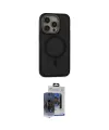 ieg™ iPhone 15 Pro Max Kılıf Ahenk Form Serisi - Siyah Vanessa Magic Cam