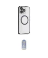 ieg™ iPhone 15 Pro Max Kılıf Ahenk Işık Serisi - Siyah Joko Magic 5D Cam