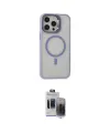 ieg™ iPhone 15 Pro Max Kılıf Ahenk Klasik Özel Seri - Siyah Vanessa Magic Hayalet Cam