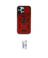 ieg™ iPhone 15 Pro Max Kılıf Ahenk Klasik - Siyah Bilvis 0.18mm Plus Cam Ekran Koruyucu