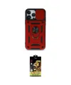 ieg™ iPhone 15 Pro Max Kılıf Ahenk Klasik - Siyah Buffer Cam Ekran Koruyucu
