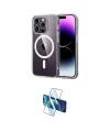 ieg™ iPhone 15 Pro Max Kılıf Ahenk Minimal Serisi - Siyah 3D Antistatik Seramik Nano Ekran Koruyucu