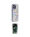 ieg™ iPhone 15 Pro Max Kılıf Ahenk Modern Serisi - Şeffaf 360 Full Body Arka Koruyucu