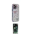 ieg™ iPhone 15 Pro Max Kılıf Ahenk Modern Serisi - Şeffaf 360 Full Body Arka Koruyucu