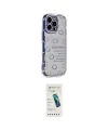 ieg™ iPhone 15 Pro Max Kılıf Ahenk Modern Serisi - Şeffaf Pasifik Cam Ekran Koruyucu