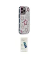 ieg™ iPhone 15 Pro Max Kılıf Ahenk Modern Serisi - Şeffaf Pasifik Cam Ekran Koruyucu