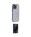 ieg™ iPhone 15 Pro Max Kılıf Ahenk Modern Serisi - Siyah 3D Antistatik Hayalet Cam Ekran Koruyucu