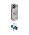 ieg™ iPhone 15 Pro Max Kılıf Ahenk Modern Serisi - Siyah 3D Antistatik Seramik Nano Ekran Koruyucu