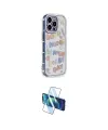 ieg™ iPhone 15 Pro Max Kılıf Ahenk Modern Serisi - Siyah 3D Antistatik Seramik Nano Ekran Koruyucu