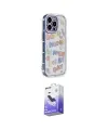 ieg™ iPhone 15 Pro Max Kılıf Ahenk Modern Serisi - Siyah Bilvis 5in1 5D Magic Hayalet Cam Ekran Koruyucu