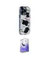 ieg™ iPhone 15 Pro Max Kılıf Ahenk Modern Serisi - Siyah Bilvis 5in1 5D Magic Hayalet Cam Ekran Koruyucu