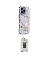ieg™ iPhone 15 Pro Max Kılıf Ahenk Modern Serisi - Siyah Bilvis Hayalet Cam Ekran Koruyucu