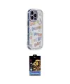 ieg™ iPhone 15 Pro Max Kılıf Ahenk Modern Serisi - Siyah Buffer Hayalet Cam Ekran Koruyucu