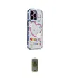 ieg™ iPhone 15 Pro Max Kılıf Ahenk Modern Serisi - Siyah Joko Magic 5D Hayalet Cam