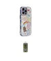 ieg™ iPhone 15 Pro Max Kılıf Ahenk Modern Serisi - Siyah Joko Magic 5D Hayalet Cam
