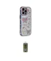 ieg™ iPhone 15 Pro Max Kılıf Ahenk Modern Serisi - Siyah Joko Magic 5D Hayalet Cam