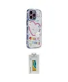 ieg™ iPhone 15 Pro Max Kılıf Ahenk Modern Serisi - Siyah Polymer Nano Ekran Koruyucu