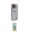 ieg™ iPhone 15 Pro Max Kılıf Ahenk Modern Serisi - Siyah Polymer Nano Ekran Koruyucu