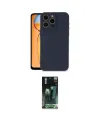 ieg™ iPhone 15 Pro Max Kılıf Ahenk Serisi - Şeffaf 360 Full Body Arka Koruyucu