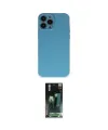 ieg™ iPhone 15 Pro Max Kılıf Ahenk Serisi - Şeffaf 360 Full Body Arka Koruyucu