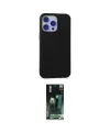 ieg™ iPhone 15 Pro Max Kılıf Ahenk Serisi - Siyah 360 Mat Full Body Arka Koruyucu