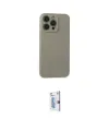 ieg™ iPhone 15 Pro Max Kılıf Ahenk Serisi - Siyah Bilvis 0.18mm Plus Cam Ekran Koruyucu
