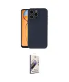 ieg™ iPhone 15 Pro Max Kılıf Ahenk Serisi - Siyah Bilvis 3D Mat Cam Ekran Koruyucu