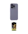 ieg™ iPhone 15 Pro Max Kılıf Ahenk Serisi - Siyah Buffer Cam Ekran Koruyucu