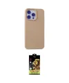 ieg™ iPhone 15 Pro Max Kılıf Ahenk Serisi - Siyah Buffer Cam Ekran Koruyucu