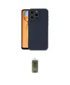 ieg™ iPhone 15 Pro Max Kılıf Ahenk Serisi - Siyah Joko Magic 5D Hayalet Cam