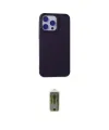 ieg™ iPhone 15 Pro Max Kılıf Ahenk Serisi - Siyah Joko Magic 5D Hayalet Cam