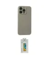ieg™ iPhone 15 Pro Max Kılıf Ahenk Serisi - Siyah Polymer Nano Ekran Koruyucu